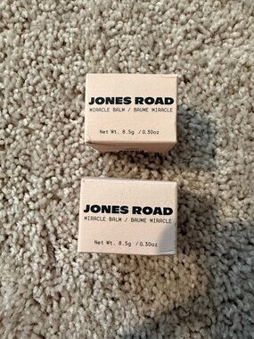 Jones Road Miracle Balm Bronze AND Golden Hour